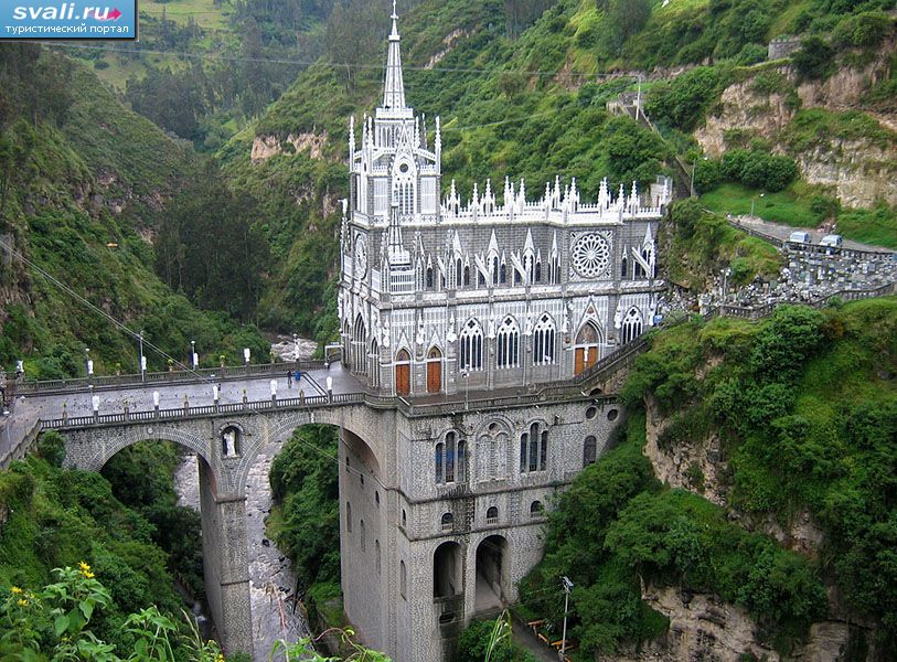  - (Las Lajas Cathedrale), , .