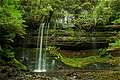 Russell Falls в Mount Field National Park, Тасмания (640x426 160Kb)